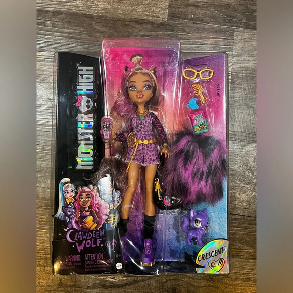 Monster High Clawdeen Wolf Fashion Doll New In Box - Picture 2 of 10